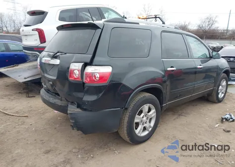 2010 GMC Acadia Sle from USA, damaged, VIN 1GKLRLED4AJ180941